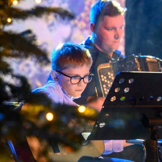 MiniLab Świątecznie - koncert uczestników warsztatów muzycznych - Fot. Przemysław Sroka