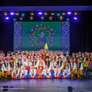 "Polskę i Ukrainę łączy sztuka"   koncert z udziałem grup młodzieżowych Zespołu Pieśni i Tańca Świerczkowiacy - Fot: Przemysław Sroka