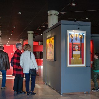 Wernisaż wystawy Artura Smoły - "Czerwona planeta" - fot. Artur Gawle